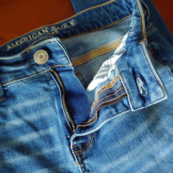 American Eagle Hi-rise Jeggings Size 4 Long - Picture 5 of 12